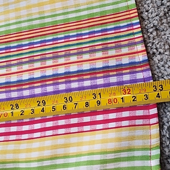 4/$22 NWOT Erena Woman multi-colored blouse - Picture 7 of 7